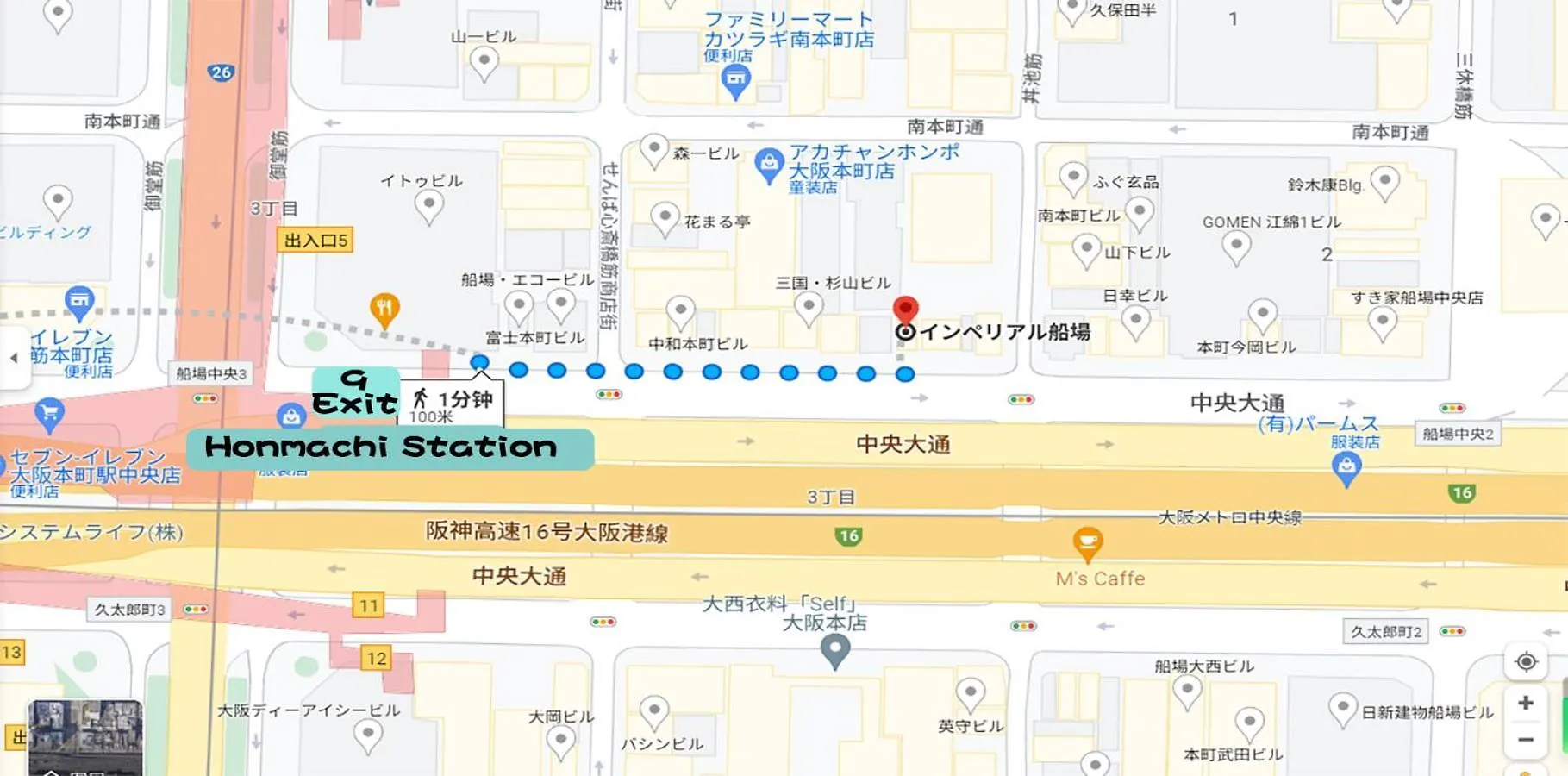 Apartment Ferienwohnung Imperial 心斎橋本町 Ōsaka Japan